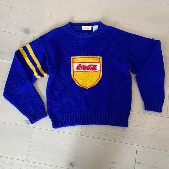 Coca Cola Other - Vintage 80s Varsity Coca Cola Sweater